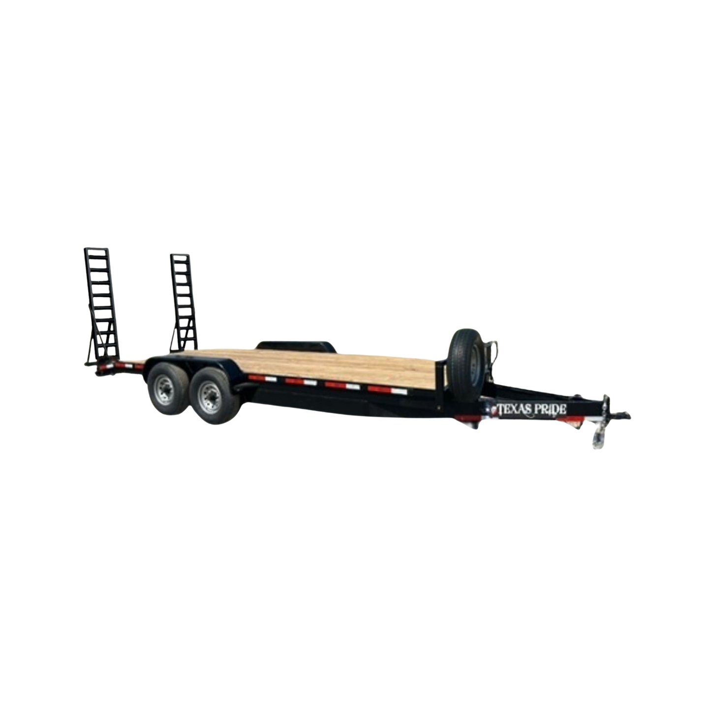 16K GVWR 7'x20' (18'+2') Bumper Pull Lowboy Trailer