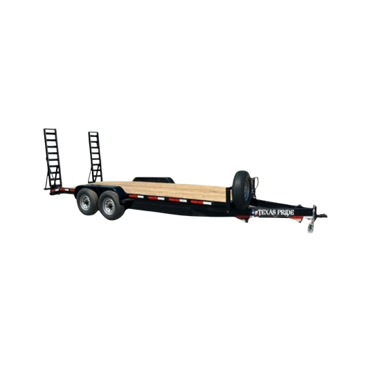 16K GVWR 7'x20' (18'+2') Bumper Pull Lowboy Trailer
