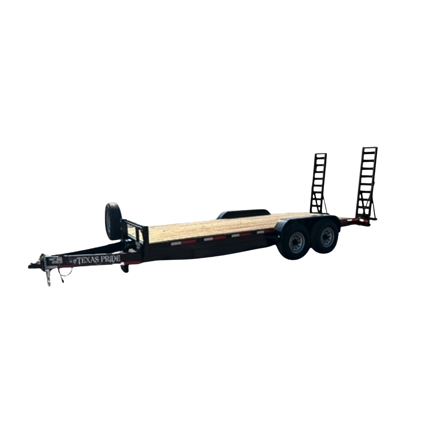 16K GVWR 7'x20' (18'+2') Bumper Pull Lowboy Trailer