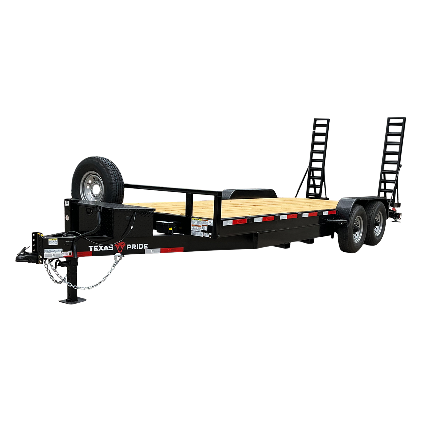 16K GVWR 7’x20' (18'+2') Lowboy Trailer