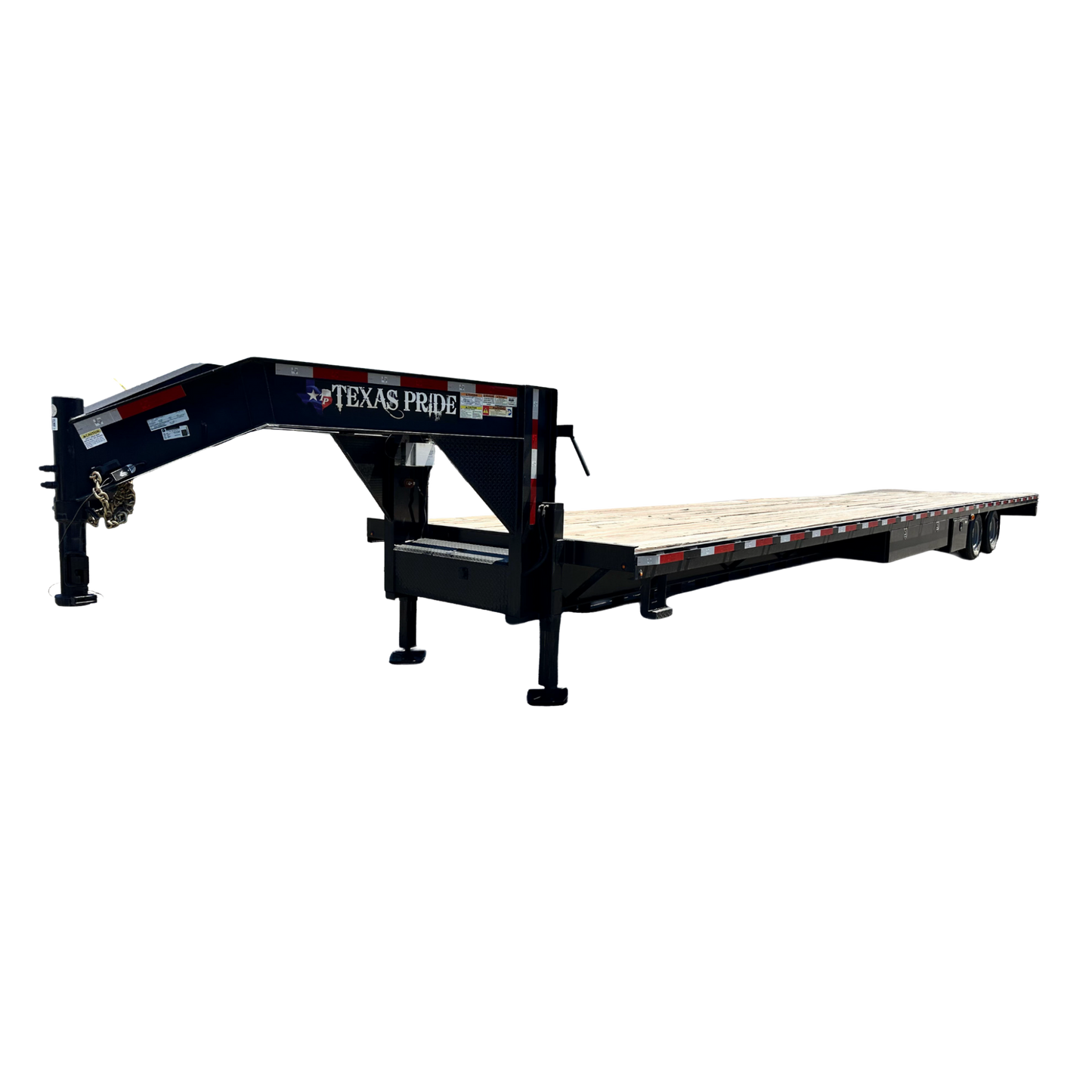 26K GVWR 8.5'x48' Gooseneck Flatbed Trailer