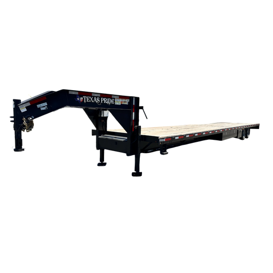 26K GVWR 8.5'x48' Gooseneck Flatbed Trailer