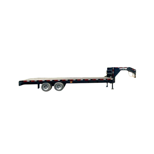 22K GVWR 8.5'x25' Gooseneck Flatbed Trailer