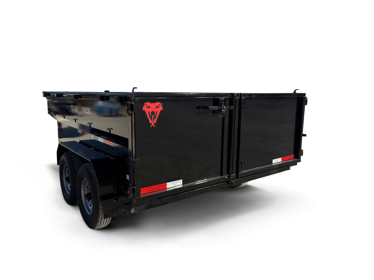 7'x12'x3' - 16K GVWR - Bumper Pull Telescopic Dump Trailer