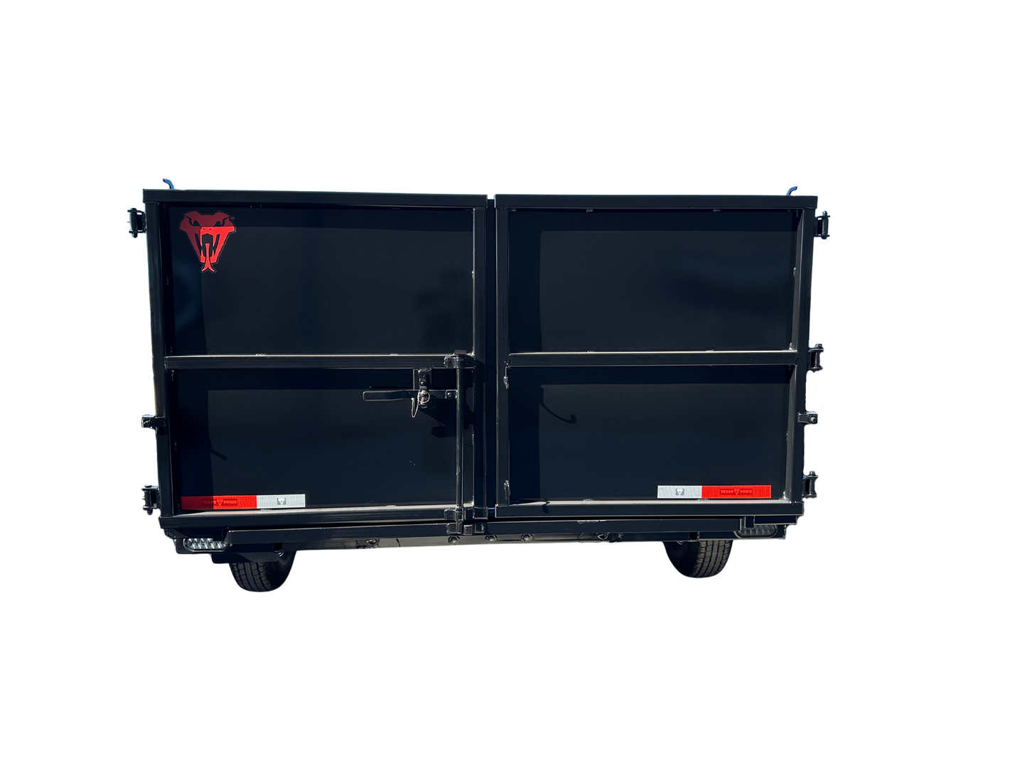 7'x16'x4' - 16K GVWR - Bumper Pull Telescopic Dump Trailer