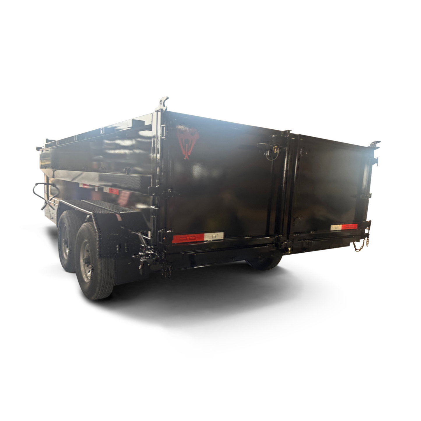 7'x16'x3' - 16K GVWR - Gooseneck Telescopic Dump Trailer