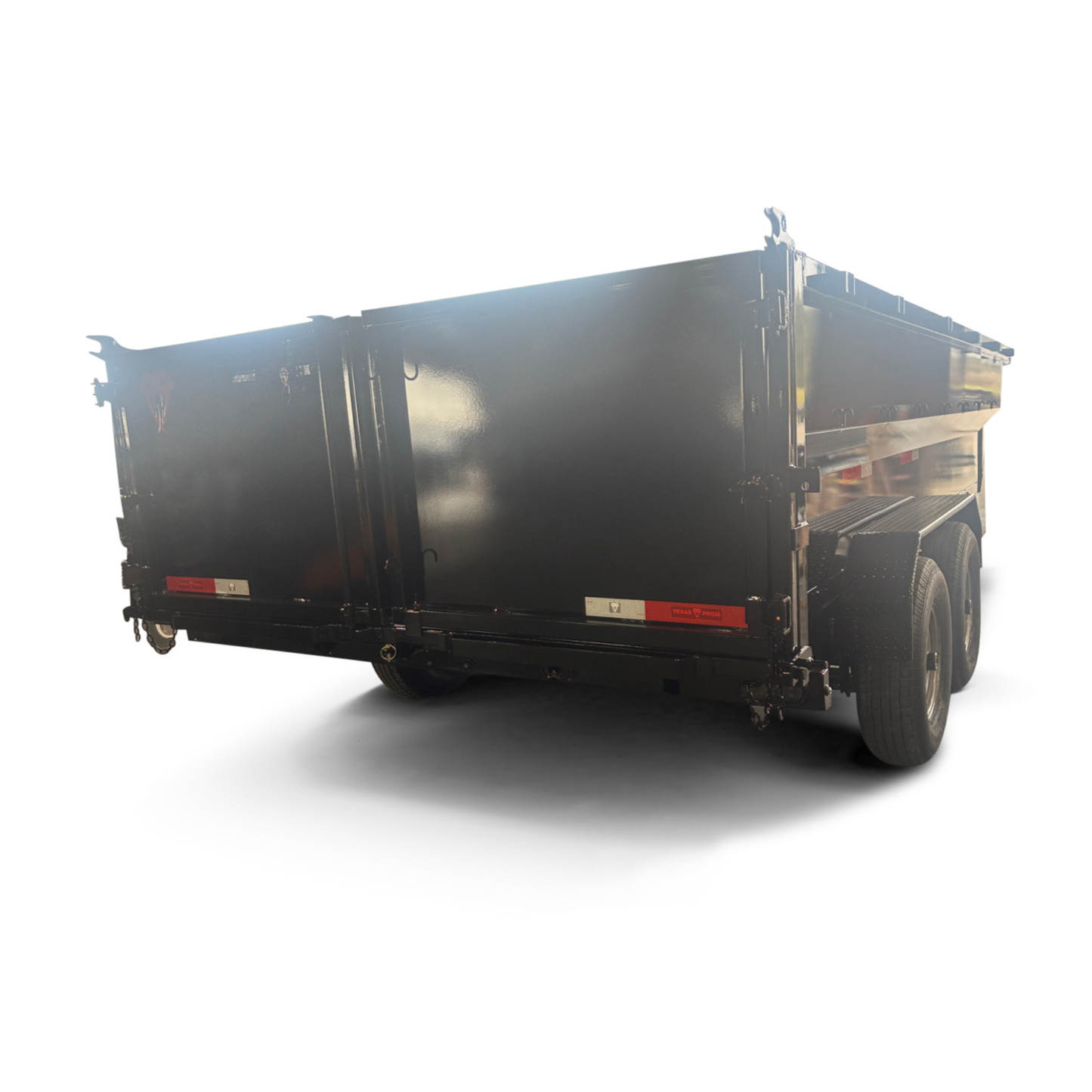 7'x16'x3' - 16K GVWR - Gooseneck Telescopic Dump Trailer
