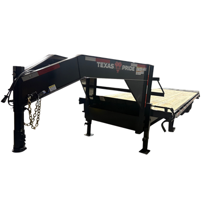 16K GVWR 8.5'x25’5' Gooseneck Flatbed Trailer