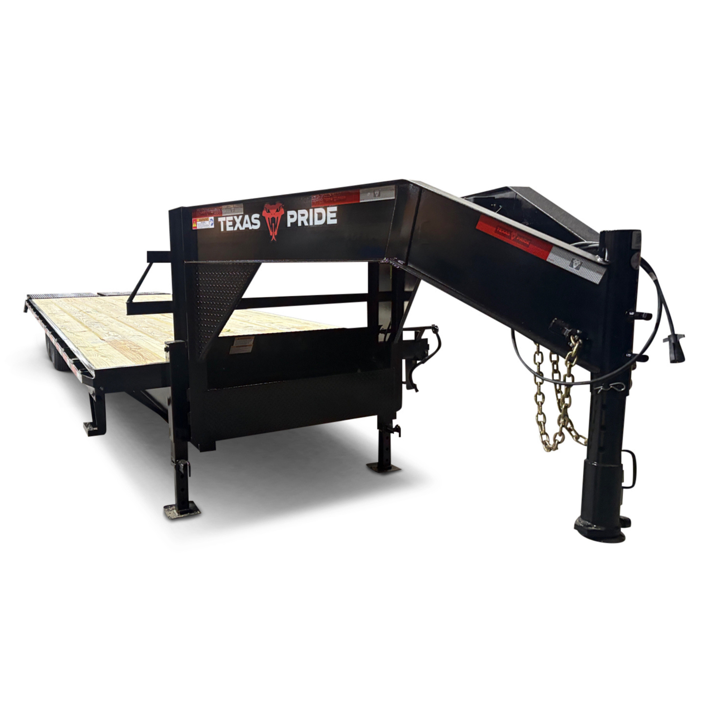 16K GVWR 8.5'x25’5' Gooseneck Flatbed Trailer
